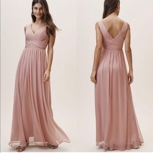 BHLDN Kia Bridesmaid Dress Whipped Apricot XS